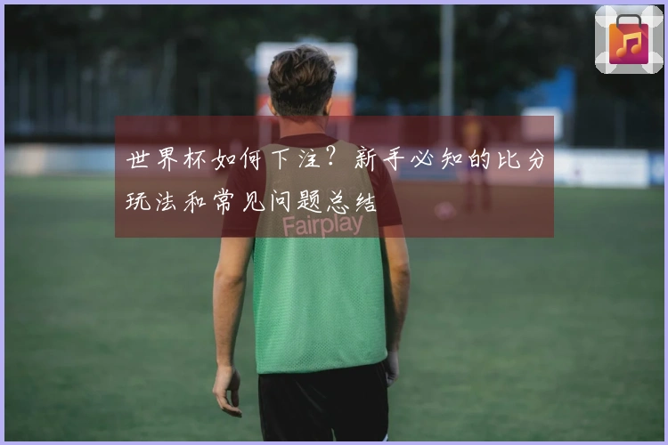 世界杯如何下注？新手必知的比分玩法和常见问题总结