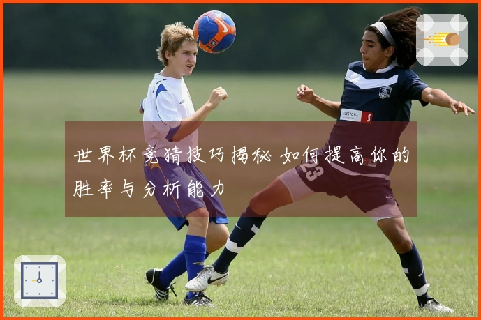 世界杯竞猜技巧揭秘 如何提高你的胜率与分析能力